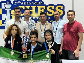 شروع موفق ایران در مسابقات شطرنج نوجوانان آسیا ۲۰۲۵ با کسب ۳ مدال