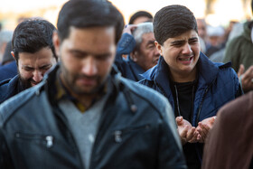 نماز طلب باران در مسجد مقدس جمکران