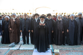 نماز طلب باران در مسجد مقدس جمکران