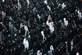 نماز طلب باران در مسجد مقدس جمکران