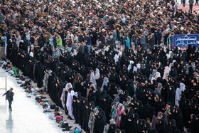 نماز طلب باران در مسجد مقدس جمکران
