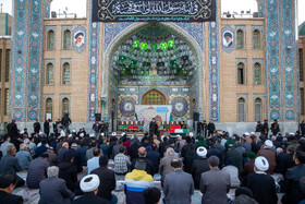 بیان خطبه های بعد از نماز طلب باران در مسجد مقدس جمکران توسط حجت الاسلام سید مححمد مهدی میرباقری