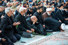 نماز طلب باران در مسجد مقدس جمکران