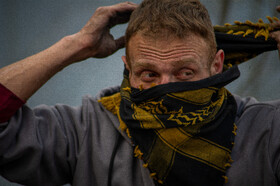 عملیات مهار آتش‌سوزی مناطق کوهستانی روستاهای دلیر و الیت