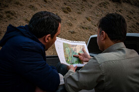 عملیات مهار آتش‌سوزی مناطق کوهستانی روستاهای دلیر و الیت