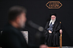 اولین شب مراسم عزاداری ایام شهادت حضرت فاطمةالزهرا سلام‌الله‌علیها در حسینیه امام خمینی(ره)