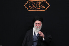 اولین شب مراسم عزاداری ایام شهادت حضرت فاطمةالزهرا سلام‌الله‌علیها در حسینیه امام خمینی(ره)