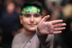 اولین شب مراسم عزاداری ایام شهادت حضرت فاطمةالزهرا سلام‌الله‌علیها در حسینیه امام خمینی(ره)