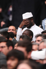 اولین شب مراسم عزاداری ایام شهادت حضرت فاطمةالزهرا سلام‌الله‌علیها در حسینیه امام خمینی(ره)