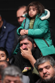 اولین شب مراسم عزاداری ایام شهادت حضرت فاطمةالزهرا سلام‌الله‌علیها در حسینیه امام خمینی(ره)