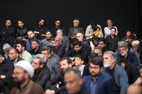 اولین شب مراسم عزاداری ایام شهادت حضرت فاطمةالزهرا سلام‌الله‌علیها در حسینیه امام خمینی(ره)