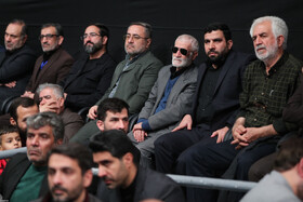 اولین شب مراسم عزاداری ایام شهادت حضرت فاطمةالزهرا سلام‌الله‌علیها در حسینیه امام خمینی(ره)