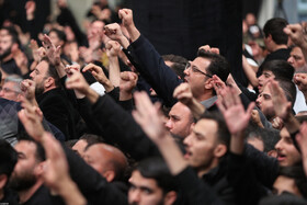 اولین شب مراسم عزاداری ایام شهادت حضرت فاطمةالزهرا سلام‌الله‌علیها در حسینیه امام خمینی(ره)