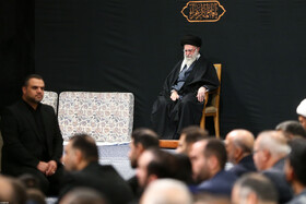 اولین شب مراسم عزاداری ایام شهادت حضرت فاطمةالزهرا سلام‌الله‌علیها در حسینیه امام خمینی(ره)