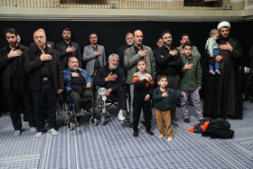 اولین شب مراسم عزاداری ایام شهادت حضرت فاطمةالزهرا سلام‌الله‌علیها در حسینیه امام خمینی(ره)