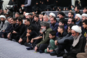 اولین شب مراسم عزاداری ایام شهادت حضرت فاطمةالزهرا سلام‌الله‌علیها در حسینیه امام خمینی(ره)