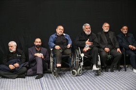 اولین شب مراسم عزاداری ایام شهادت حضرت فاطمةالزهرا سلام‌الله‌علیها در حسینیه امام خمینی(ره)