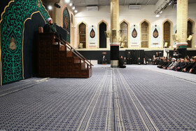 اولین شب مراسم عزاداری ایام شهادت حضرت فاطمةالزهرا سلام‌الله‌علیها در حسینیه امام خمینی(ره)