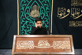 اولین شب مراسم عزاداری ایام شهادت حضرت فاطمةالزهرا سلام‌الله‌علیها در حسینیه امام خمینی(ره)