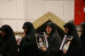 اولین شب مراسم عزاداری ایام شهادت حضرت فاطمةالزهرا سلام‌الله‌علیها در حسینیه امام خمینی(ره)