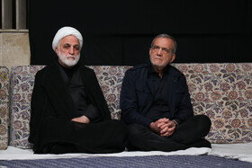 اولین شب مراسم عزاداری ایام شهادت حضرت فاطمةالزهرا سلام‌الله‌علیها در حسینیه امام خمینی(ره)