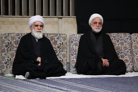 اولین شب مراسم عزاداری ایام شهادت حضرت فاطمةالزهرا سلام‌الله‌علیها در حسینیه امام خمینی(ره)