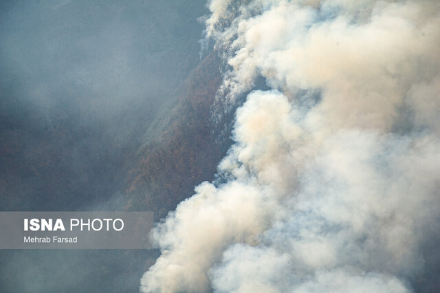 آیا امکان گسترش آتش‌سوزی جنگل‌های چالوس به مناطق مسکونی وجود دارد؟