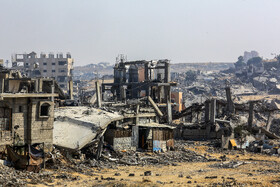 آغاز عملیات بیرون کشیدن پیکر شهدا در غزه؛ تنها با یک حفار و زیر ۷۰ میلیون تن آوار