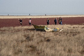 پسروی آب در ساحل بندرگز خلیج گرگان
