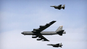 مشارکت بمب‌افکن بی- ۵۲ آمریکا در رزمایش هوایی موریتانی