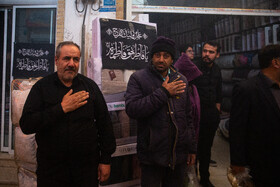 چهارپایه خوانی ایام فاطمیه در بازار قم