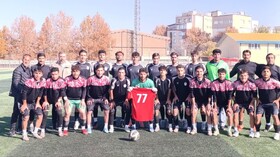 تیم شهرداری همدان صدرنشین لیگ دسته اول فوتبال جوانان کشور شد