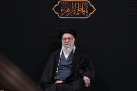 دومین شب مراسم عزاداری شهادت حضرت فاطمه(س) با حضور رهبر انقلاب