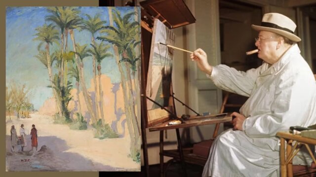 فروش غافلگیرکننده نقاشی «چرچیل»