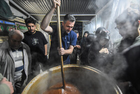 سنت خانگی نذر سمنوپزان - سمنان