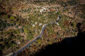 پاییزِ هزاررنگ در روستای شیت - طارم