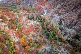 پاییزِ هزاررنگ در روستای شیت - طارم