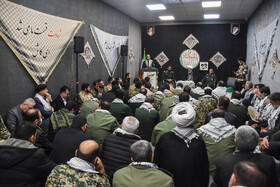 دیدار بسیجیان با نماینده ولی فقیه در استان سمنان