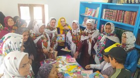 روستای هدف گردگشری قلعه‌بالا صاحب کتابخانه عمومی شد