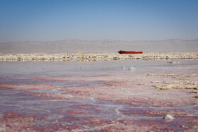 خشکسالی دریاچه مهارلو شیراز