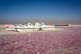 خشکسالی دریاچه مهارلو شیراز