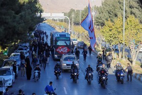 مراسم استقبال از پیکر شهدای گمنام - بجنورد