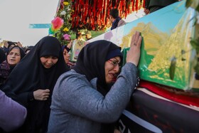 مراسم استقبال از پیکر شهدای گمنام - بجنورد