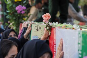 مراسم استقبال از پیکر شهدای گمنام - بجنورد