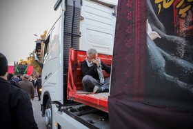 مراسم استقبال از پیکر شهدای گمنام - بجنورد