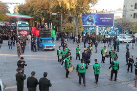 مراسم استقبال از پیکر شهدای گمنام - بجنورد