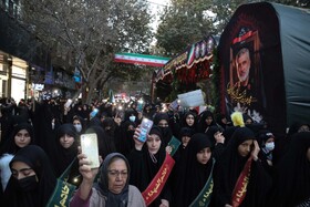 مراسم استقبال از پیکر شهدای گمنام - بجنورد