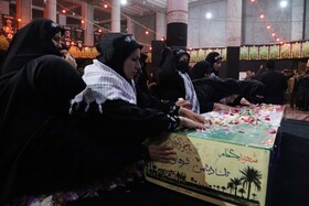 مراسم استقبال از پیکر شهدای گمنام - بجنورد