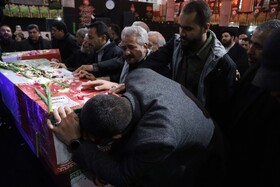 مراسم استقبال از پیکر شهدای گمنام - بجنورد