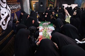 مراسم استقبال از پیکر شهدای گمنام - بجنورد